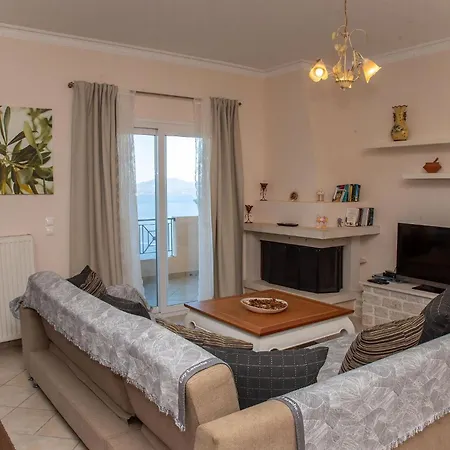 Sotiris With Pool And Amazing Sea Views Ferienhaus Nisaki (Corfu)