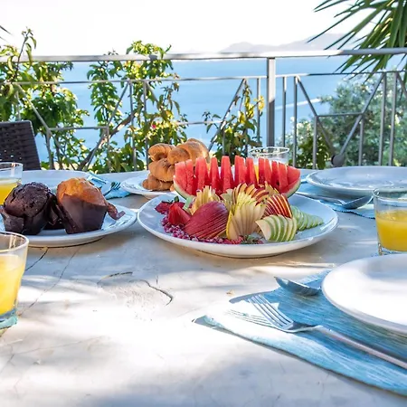 Sotiris With Pool And Amazing Sea Views Nisaki (Corfu)